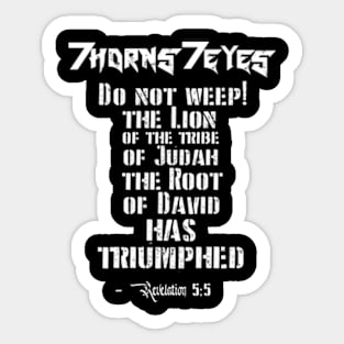 The Lion of Judah Sticker